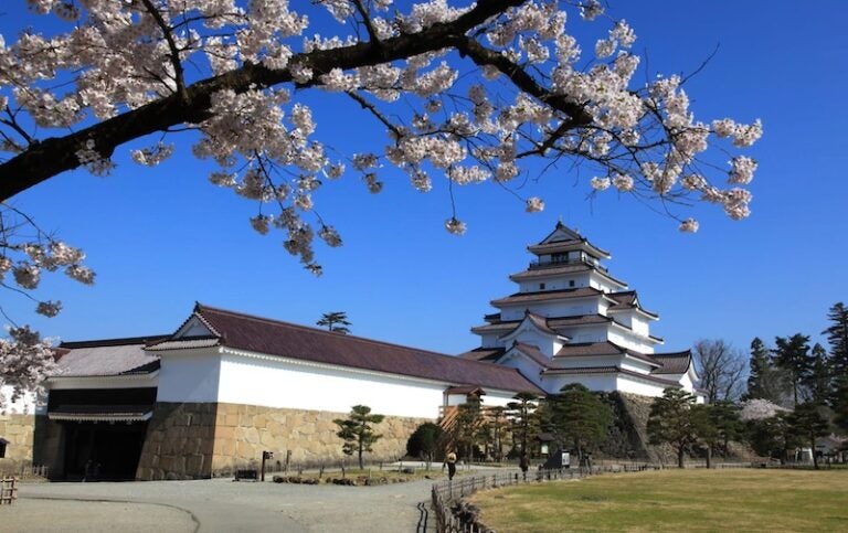 日本東北自由行景點：鶴之城